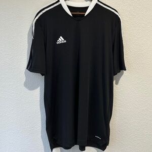Adidas Men's Black Sports Shirt